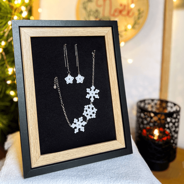 Bracelet flocons de neige