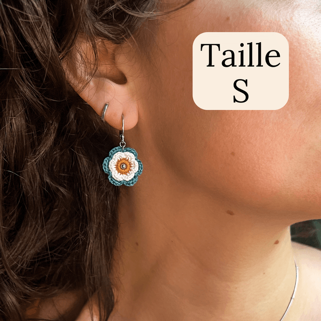 Boucles d’oreilles Fleurs Personnalisées