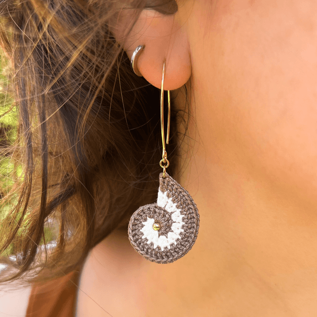 Boucles d'oreilles spirales
